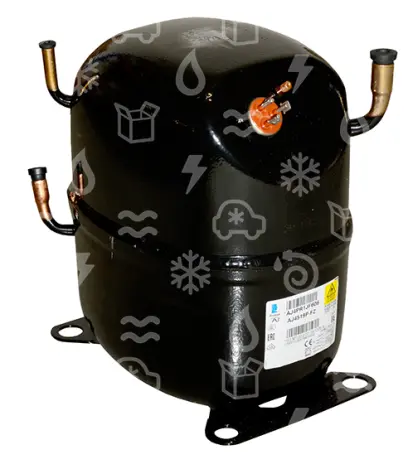 kompresor Tecumseh AJ4519P-FZ, HBP - R404A, 220 - 240V, 50 Hz, 1 fáz, pájecí